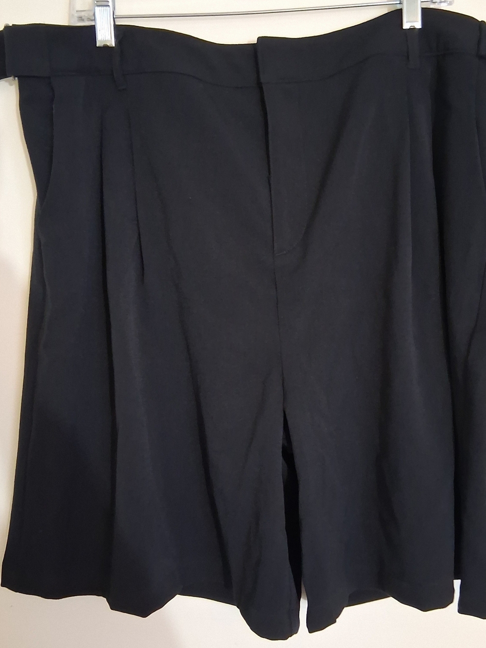 Wild Fable Black High-Waist Pleated Shorts Size XL
